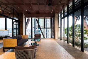 Χώρος καθιστικού στο Scarletz Suite KLCC 2