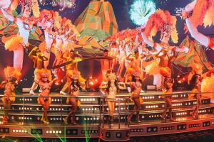 a group of performers on a stage at Gardenia in Punta Cana +57 photos