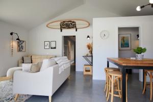 Posezení v ubytování Sea Salt Sun Beach House