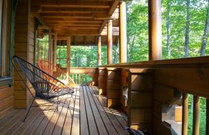 Μπαλκόνι ή βεράντα στο Hakuba Hills Lodge