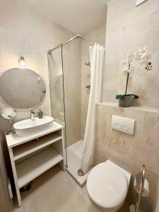 Et badeværelse på Studio in Njivice - Insel Krk 54761