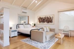 Soumah of Yarra Valley客房内的一张或多张床位