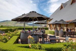 Naturlandskabet i nærheden af villaen