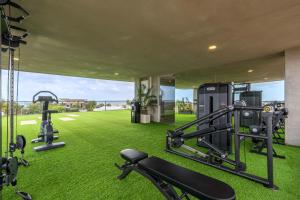 an image of a gym with green grass at Sunny Muse by Betterplace in Canggu