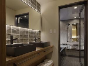 Koupelna v ubytování Band Hotel Hakata