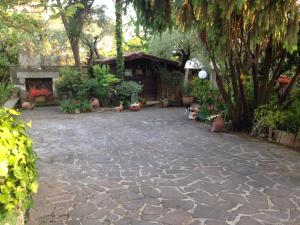 Un patio o zona al aire libre en Casa Pontecorvi