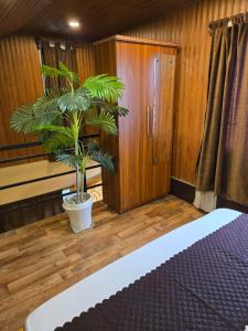 Postel nebo postele na pokoji v ubytování Aishiki's Nest