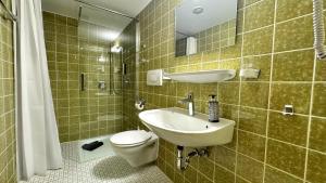 Koupelna v ubytování Haus Schanzenblick Gästezimmer8 für 3 Personen mit Bad und Terrasse