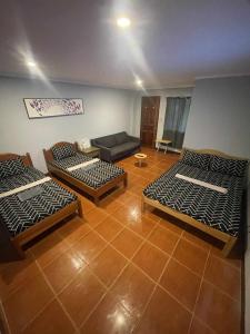 Posezení v ubytování Cama Lodge