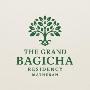 a logo for the grand bergaria restoration kitchenrite at The Grand Bagicha Residency Matheran in Matheran