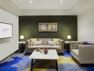Istumisnurk majutusasutuses Vivanta Bengaluru Residency Road