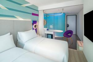 Tru by Hilton Viet Tri City Centre客房内的一张或多张床位