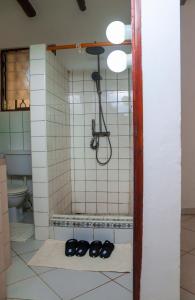 Koupelna v ubytování Villa Bavarria