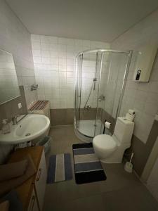 Ένα μπάνιο στο Wohnung in Sankt Englmar Nr 415