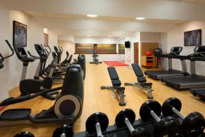 Fitness centrum a/nebo fitness zařízení v ubytování Sheraton Hotel Denver Tech Center