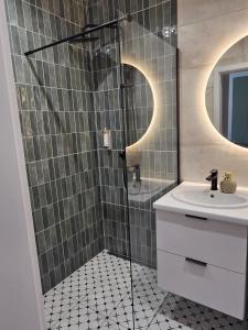 Koupelna v ubytování Urban Jungle Apartament Bill