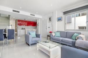 Khu vực ghế ngồi tại Villa Bahati