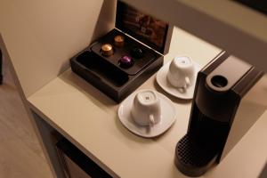Set per la preparazione di tè e caffè presso Albergo Botti