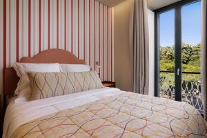 Letto o letti in una camera di Albergo Botti