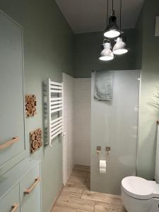 Koupelna v ubytování Apartament 807 + 10 fotografií