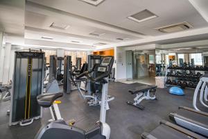 Fitness centrum a/nebo fitness zařízení v ubytování Bakour Punta Cana Suites