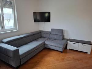 Χώρος καθιστικού στο Apartmani Simonović