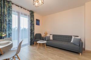 Χώρος καθιστικού στο Flatbook Apartamenty - Mikoszewo Baltic Cottage 5