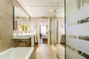 Koupelna v ubytování Grand Hotel Don Gregorio