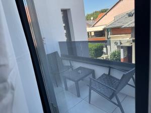 Balkón nebo terasa v ubytování Urban West S-3