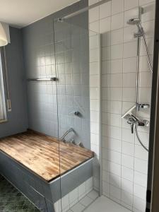 Koupelna v ubytování Apartment am Klinikviertel + 9 fotografií