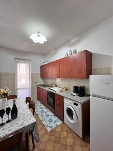 Køkken eller tekøkken på Rosanna House