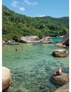 Afbeelding uit fotogalerij van Quarto de casal Mística, Trindade Paraty RJ in Paraty