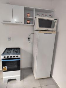 Dapur atau dapur kecil di Apartamento Green Home