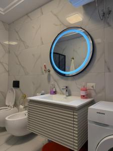 Koupelna v ubytování La Perla Rossa