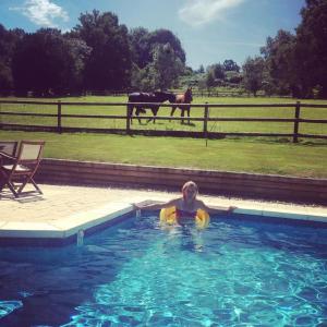 Πισίνα στο ή κοντά στο Le Champ des Possibles +42 φωτογραφίες