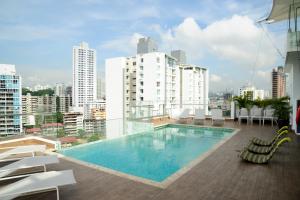 Bazén v ubytování Best Western Plus Panama Zen Hotel nebo v jeho okolí