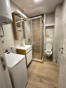 Koupelna v ubytování Cozy Studio