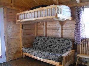 Posezení v ubytování Chalets Nature Océan