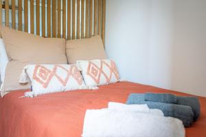 Postel nebo postele na pokoji v ubytování Studio cosy proche Bordeaux