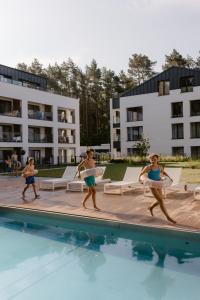 Επισκέπτες που μένουν στο Sea Shell Apartments Łukęcin