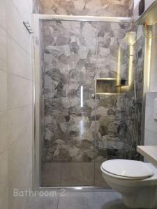 Koupelna v ubytování Apartments Lara - Split Croatia