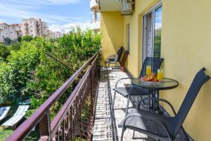 Balkón nebo terasa v ubytování Apartments Lara - Split Croatia