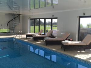 
The swimming pool at or near Woodhouse Farm Lodge
