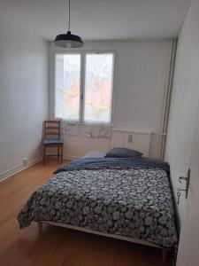Ένα ή περισσότερα κρεβάτια σε δωμάτιο στο Appartement 3 chambres - 3 lits