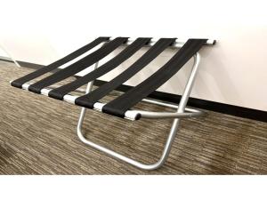 a black and white chair sitting on a carpet at Smile Hotel Sapporo Susukino Minami - Vacation STAY 60221v in Sapporo +37 photos