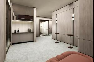 アンタルヤにあるMarriott Executive Apartments Antalyaの廊下(キッチン付)、リビングルーム