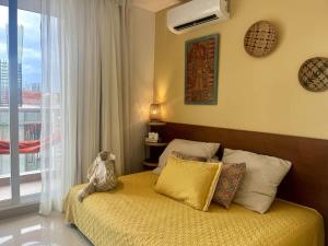 Voodi või voodid majutusasutuse Nuevo Apartaestudio en frente de la marina toas