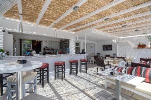 ห้องอาหารหรือที่รับประทานอาหารของ Naxos Golden Beach 2