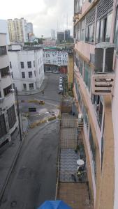 an aerial view of a city street with buildings at Apto II in Recife +4 photos