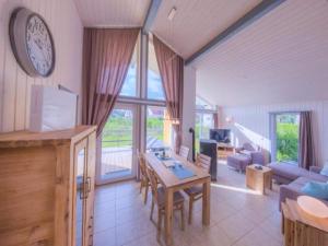 Posezení v ubytování exklusives skandinavisches Ferienhaus